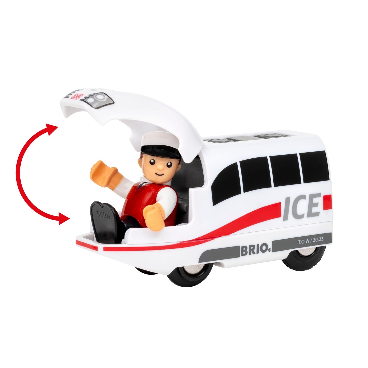 BRIO World 36088 Locomotiva ICE cu acumulator