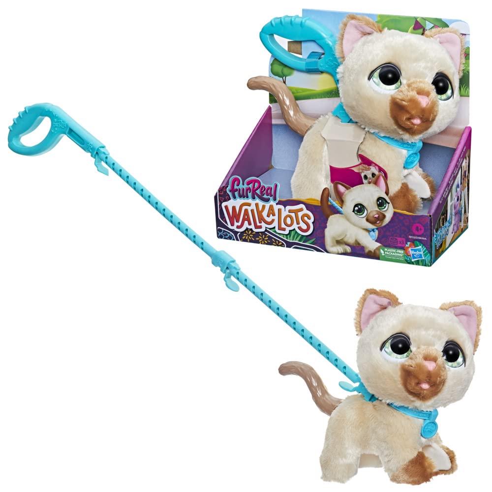 FurReal Friends Pisica interactiva Walkalots, 4+ ani