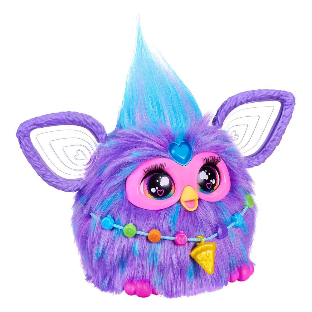 Furby interactiv jucărie din pluș (lila) - versiune germană