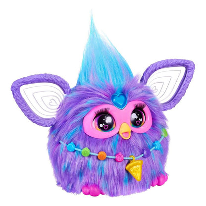 Furby interactiv jucărie din pluș (lila) - versiune germană