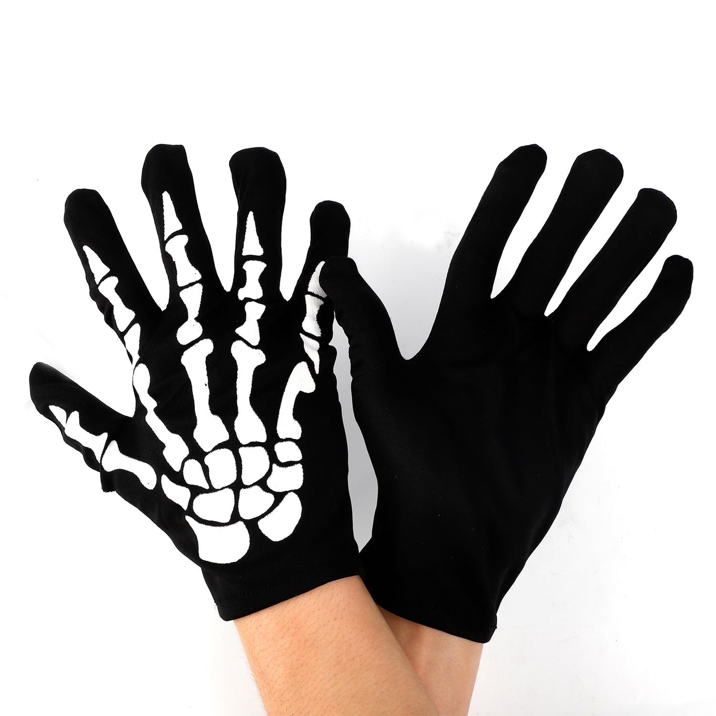BOXOB Set Mănuși Schelet și Mască Craniu, Halloween