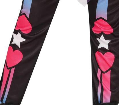 FIESTAS GUIRCA 78060 Costum schelet roz cu tutu pentru fete Halloween 3-4 ani