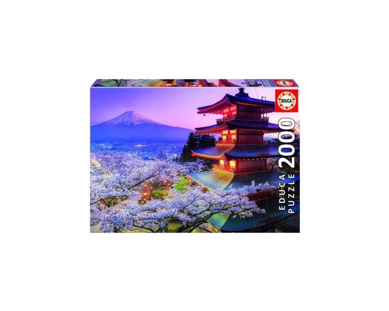 Educa Borrás 16775 Puzzle Mount Fuji Japonia 2000 Piese