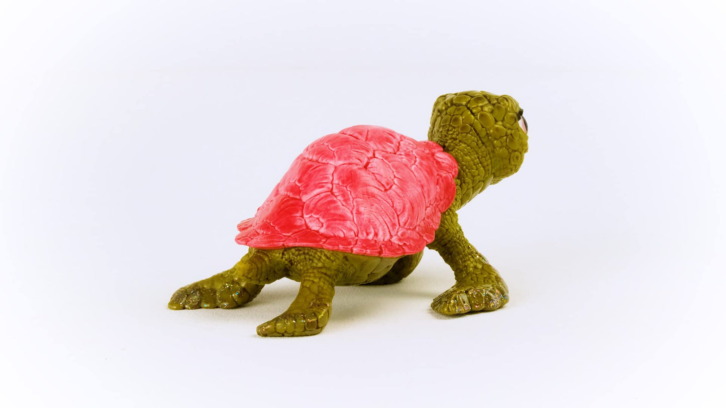 Schleich BAYALA 70759 Figurina de jucărie Țestoasă Roz Safir - Creatură marină pentru copii de la 5 ani, 2.1 inch