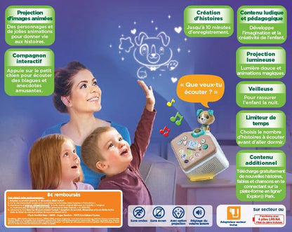 VTech 608085 Storikid Povestitor pentru copii, bej, M