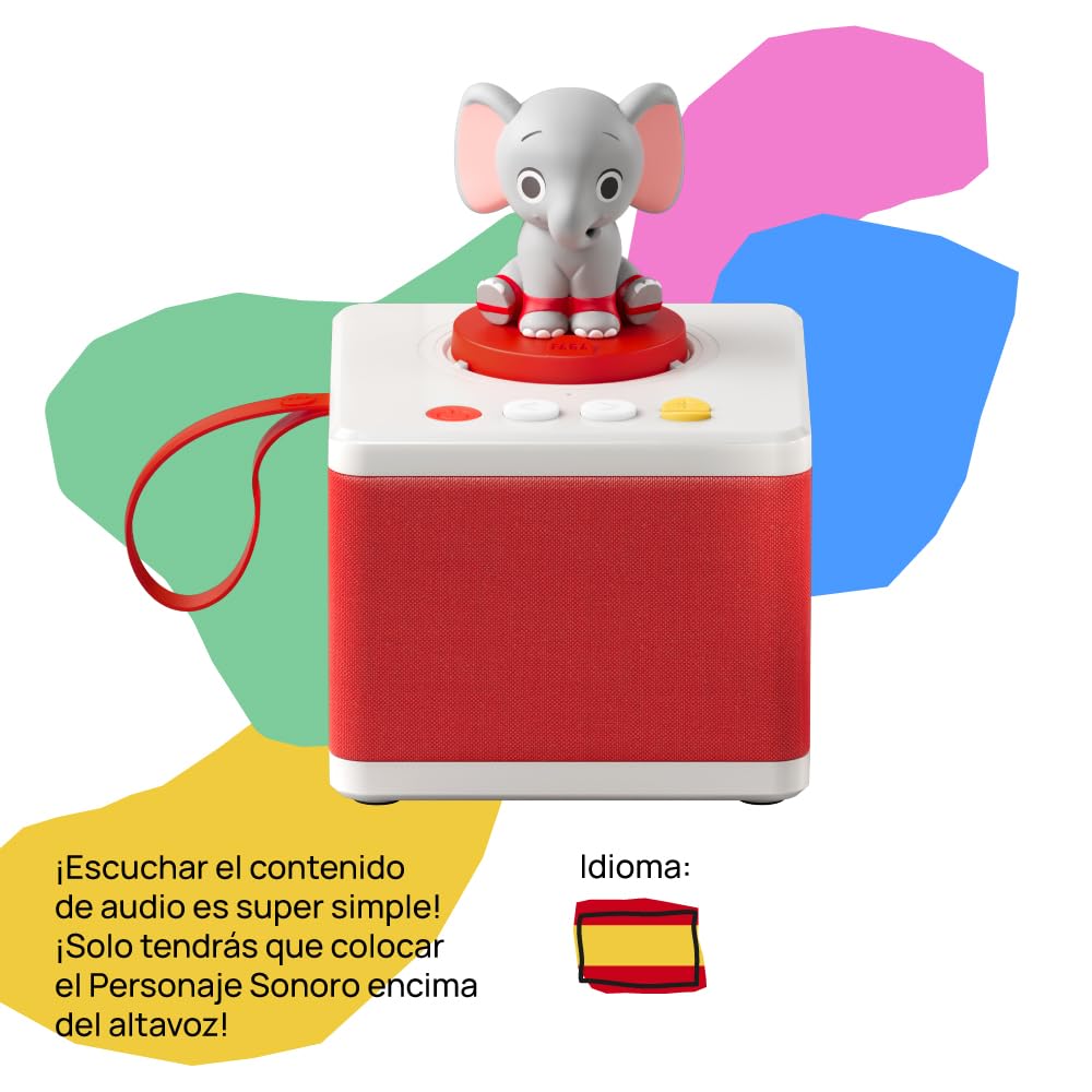 Faba - Storyteller cutie audio cu personaj sonor Ele the Elephant