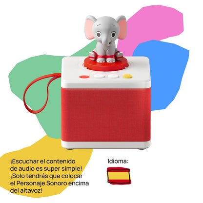 Faba - Storyteller cutie audio cu personaj sonor Ele the Elephant