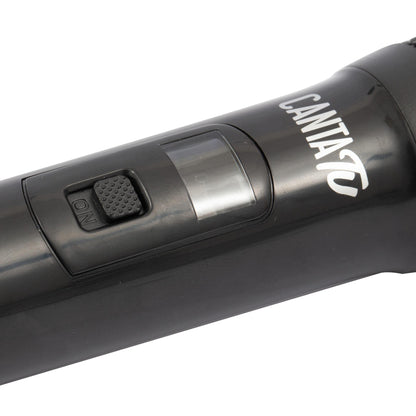 Microfon Bluetooth Canta Tu, Microfon Karaoke, Rază de acțiune 10 metri, conexiune simplă, design unic, frecvență 2402 MHz-2480 MHz, calitate excelentă a sunetului, ideal pentru karaoke.