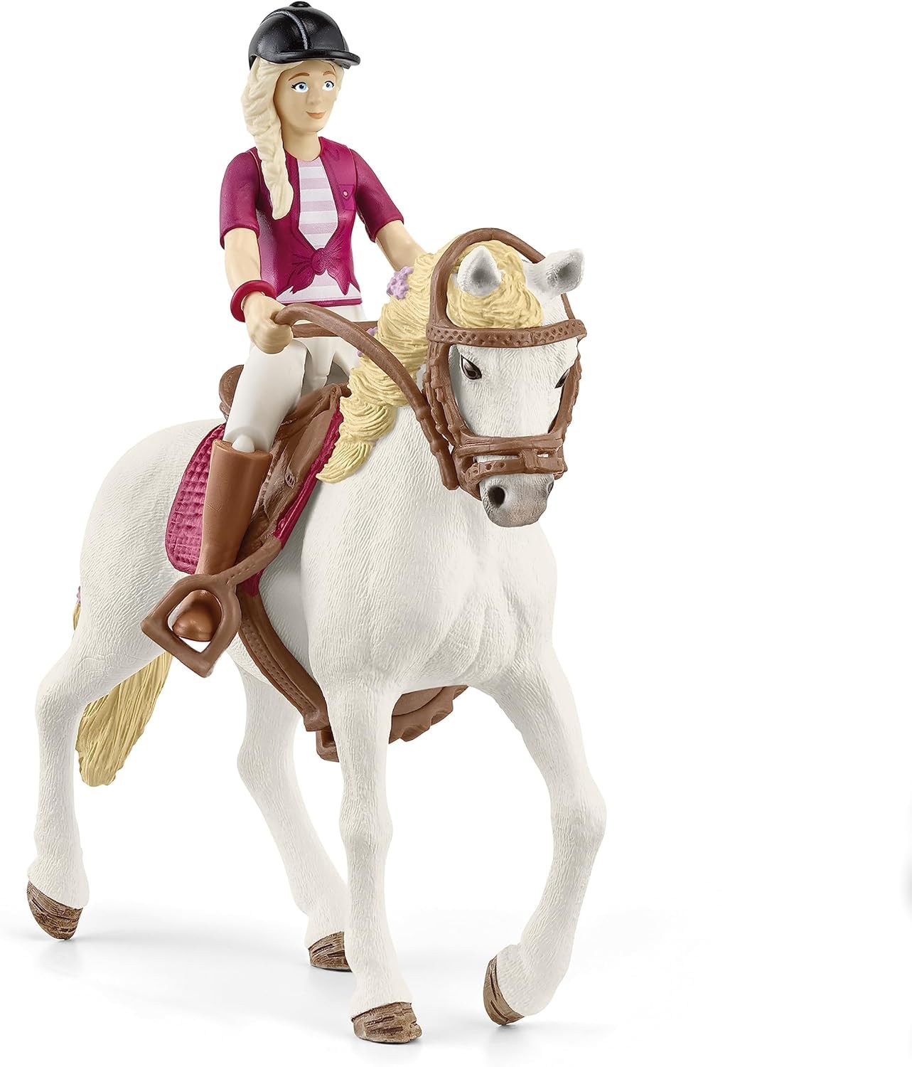 Set de joacă Schleich 72221 HORSE CLUB - Ausritt, 40 piese, pentru copii de la 5 ani, exclusiv pe Amazon