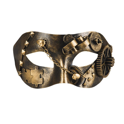 Boland 00209 Mască Steampunk, bronz, accesoriu costum