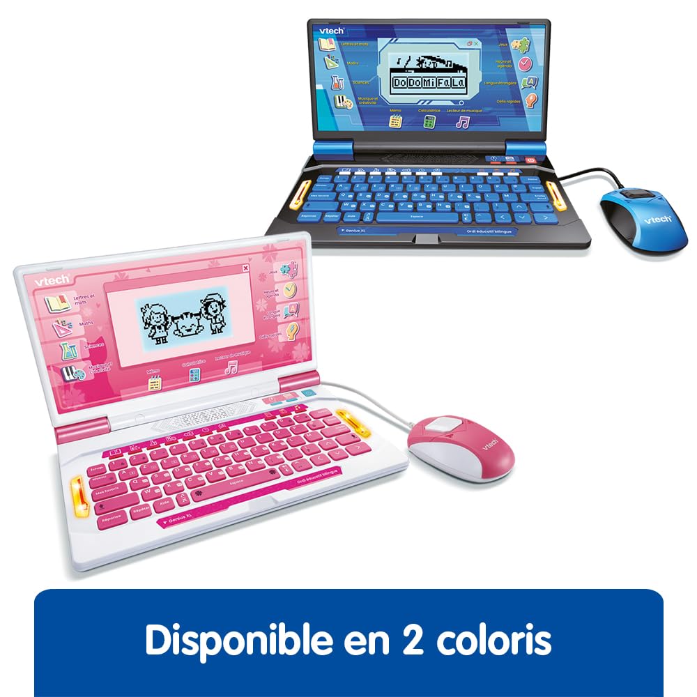 VTech Genius XL Ordi, bilingv, Roz