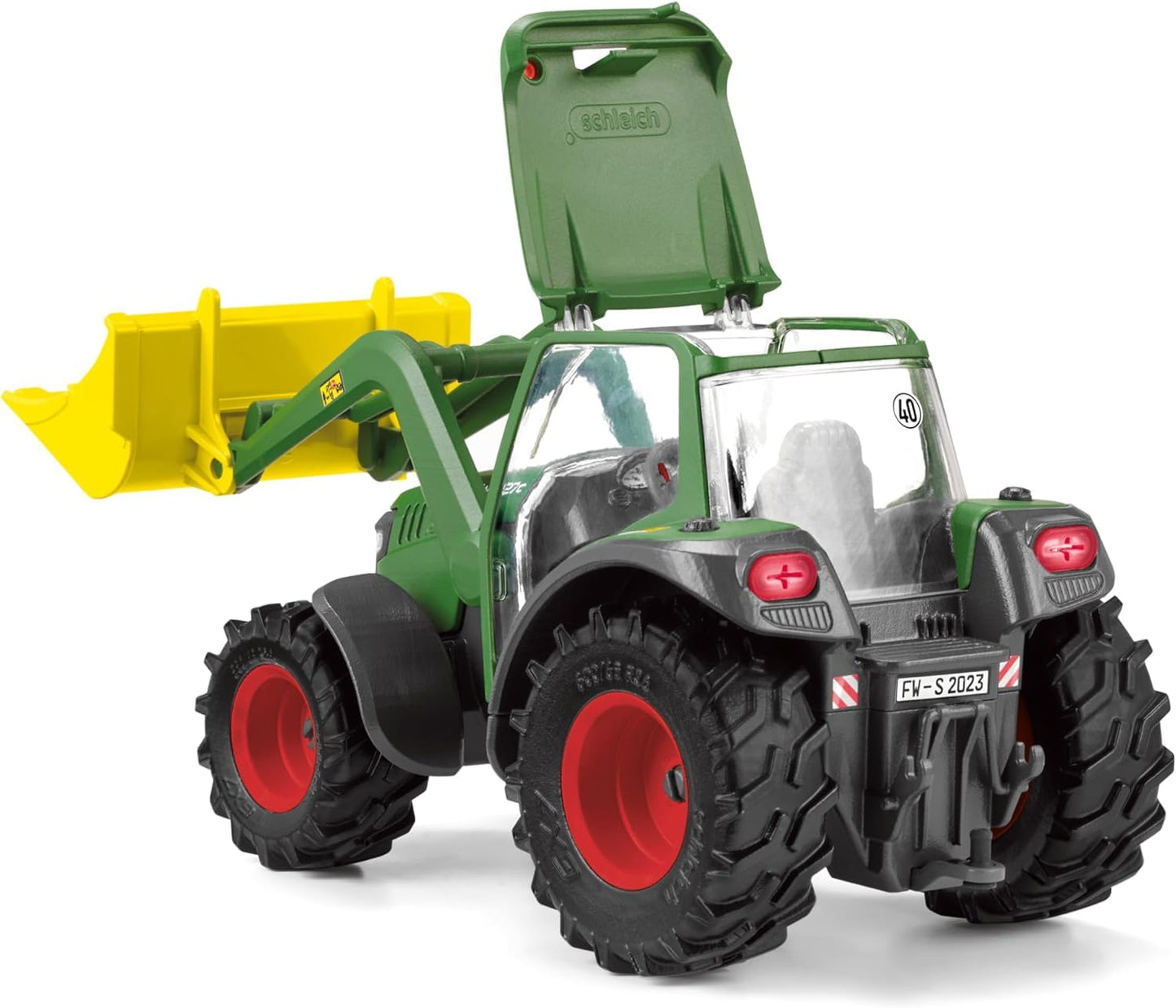 Schleich 42608 Set Tractor cu Remorca, Farm World, 50 piese