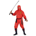 Widmann Costum Ninja Dragon Rosu, adulți, S