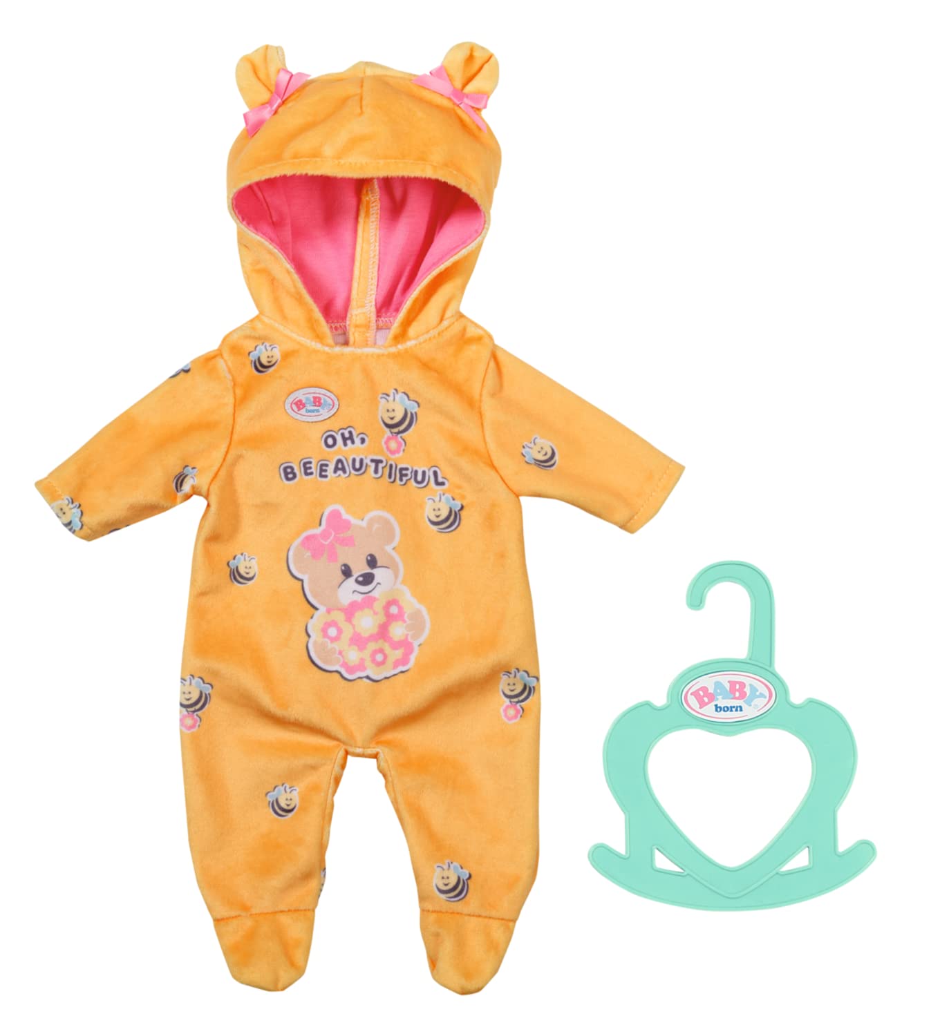 BABY born Costum de urs pentru păpuși 36 cm