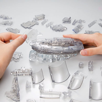 HCM Kinzel Puzzle 3D Cristal Vapor Pirat, 101 piese