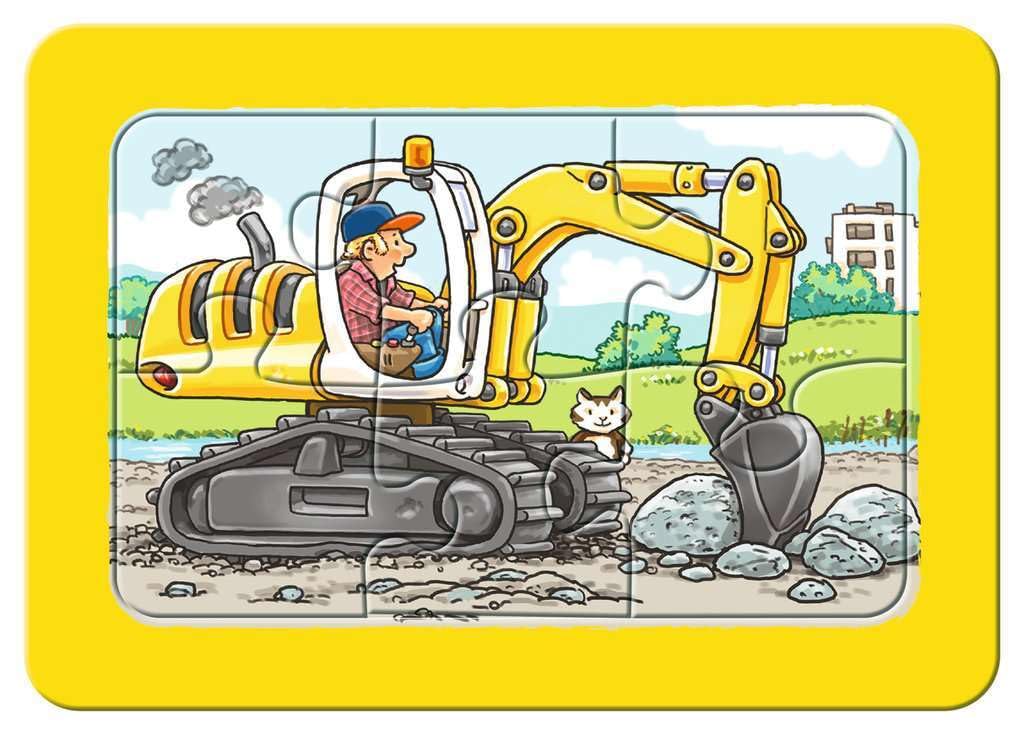 Ravensburger 06573 Set de puzzle pentru copii 3x6 piese de la 2,5 ani