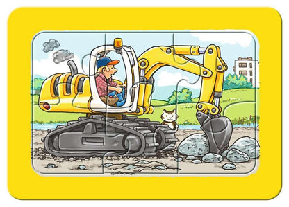 Ravensburger 06573 Set de puzzle pentru copii 3x6 piese de la 2,5 ani
