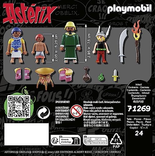 Playmobil Asterix PM71269 – Prajitura otravita a lui Artifis (#71269)