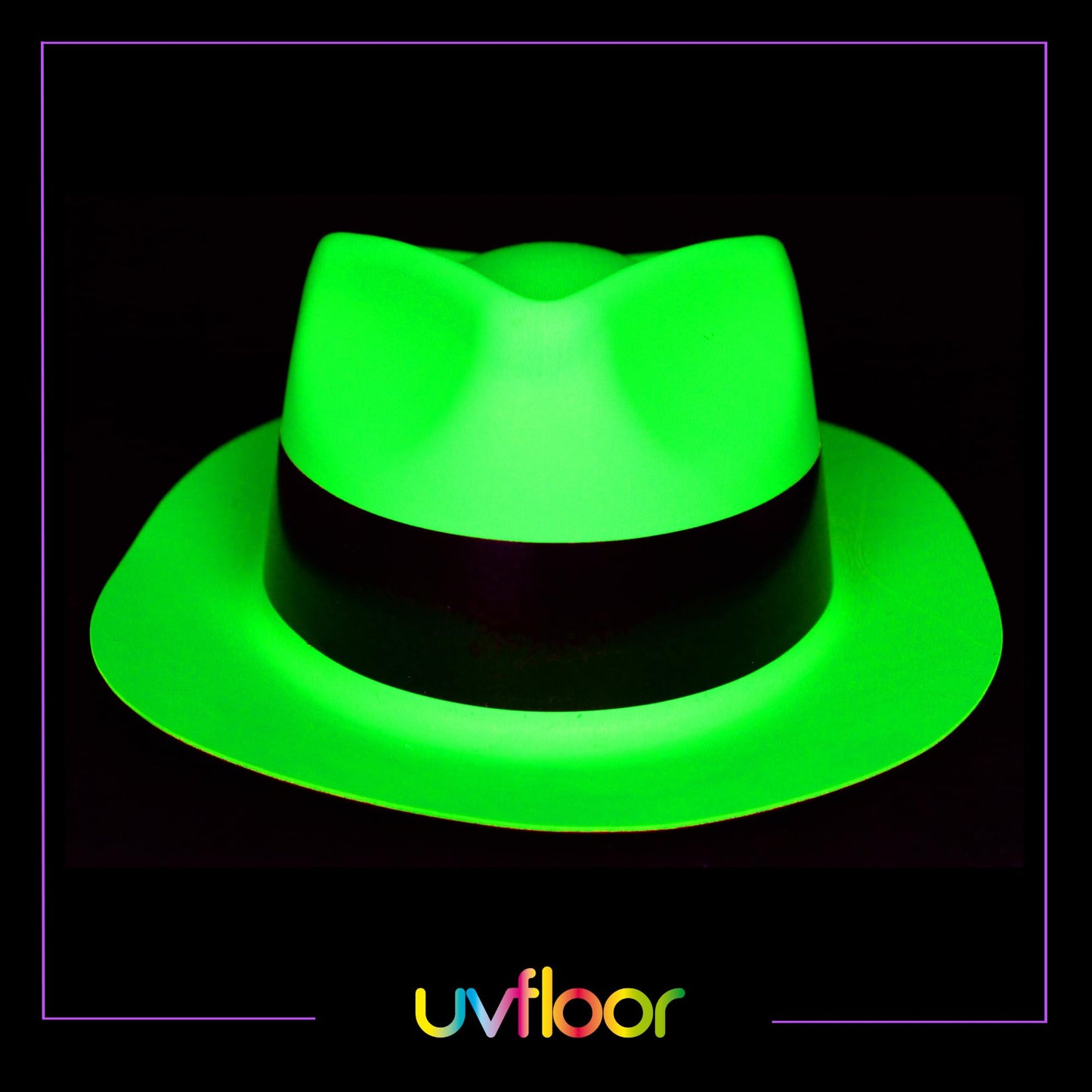 UV Floor Set pălării neon UV, 12 bucăți, L/XL