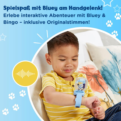 VTech Bluey Ceas educațional interactiv cu 4 jocuri pentru copii 3-6 ani