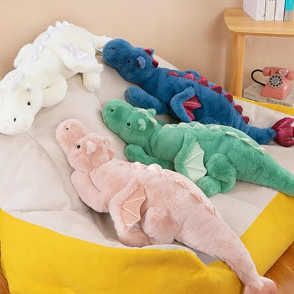 Leahaoe Dragon Pluș cu Greutate 90CM, 2.2KG