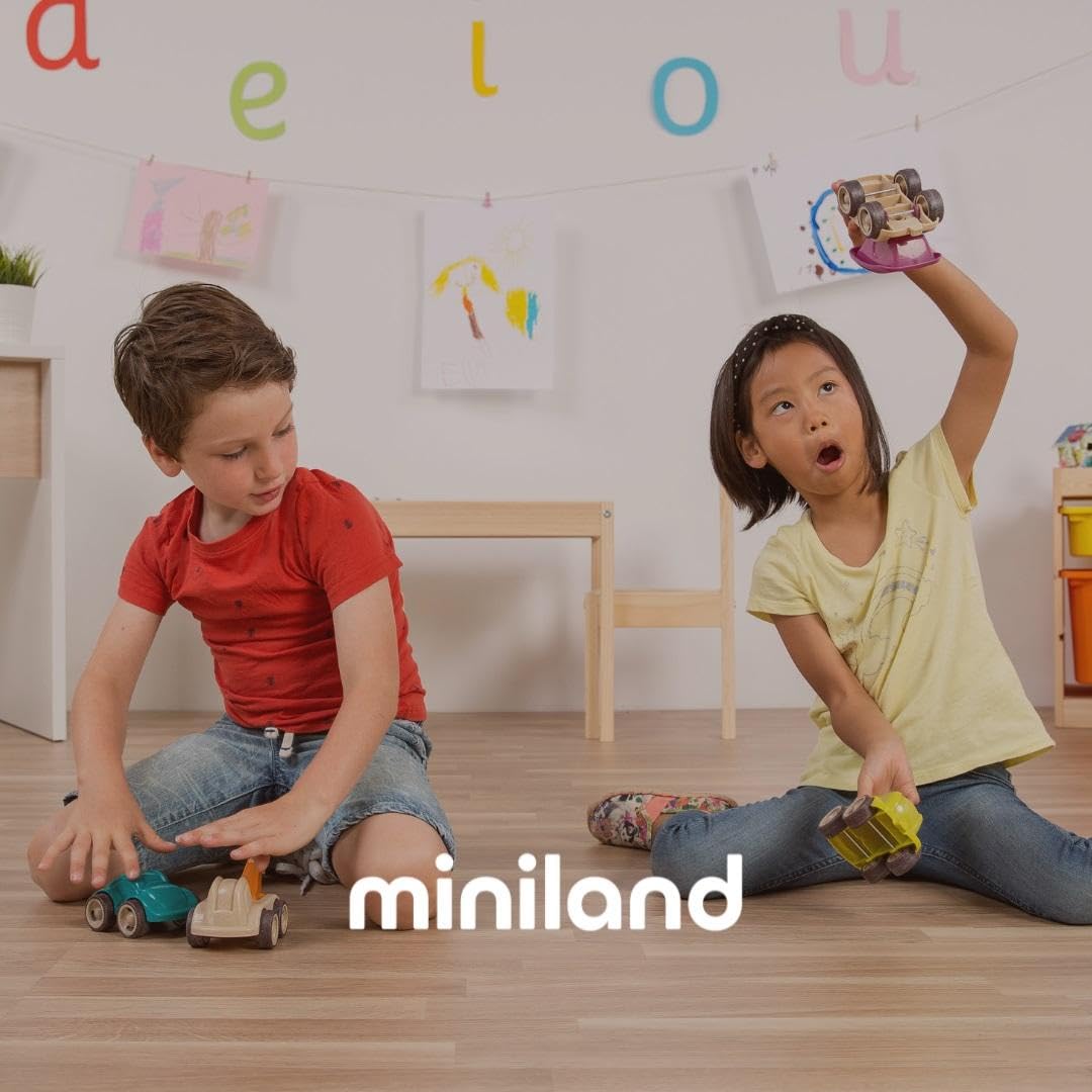 Miniland Set de îmbrăcăminte pentru păpuși 21 cm Salopetă de tranziție și tricou