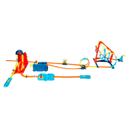 Hot Wheels HDX78 Set de curse cu pistă și cascadorii cu rezervor de benzină 6+ ani