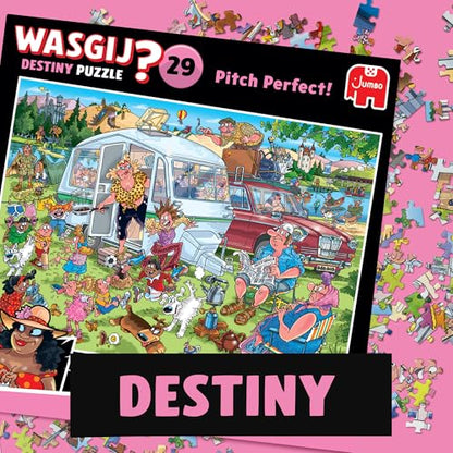 Wasgij Destiny 29 Puzzle La Camping, 1000 piese
