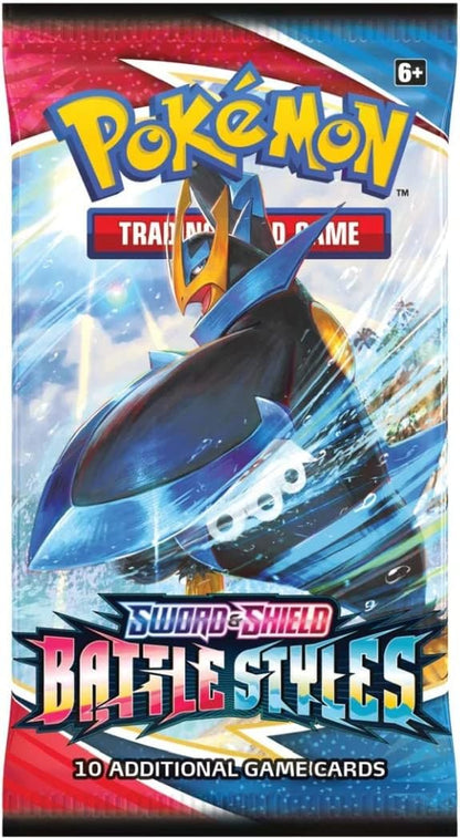 Pokémon Schwert und Schild Set de cărți de colecție Battle Styles Booster