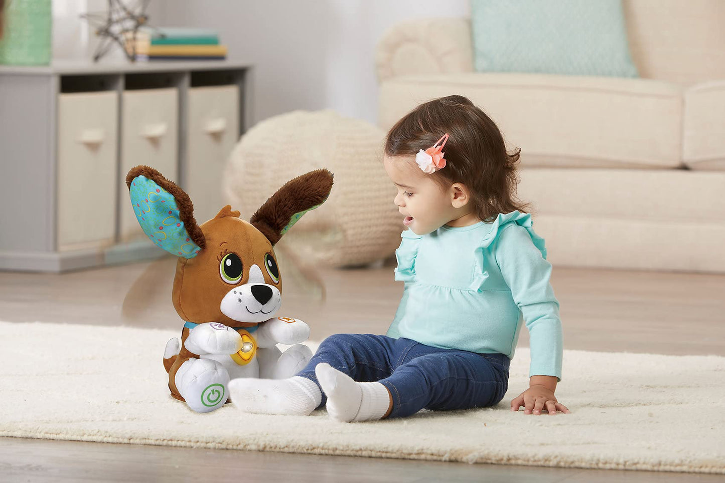 VTech Baby Cățeluș Pluș Vorbitor, 1-5 ani