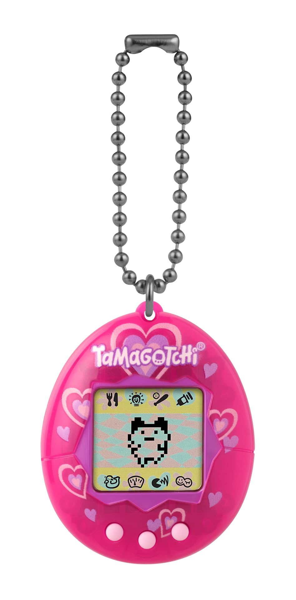 Bandai - Tamagotchi Original - Multă Dragoste - Animal virtual electronic cu ecran color, jocuri - Animal de companie interactiv - Jucărie pentru copii de la 8 ani - 42975