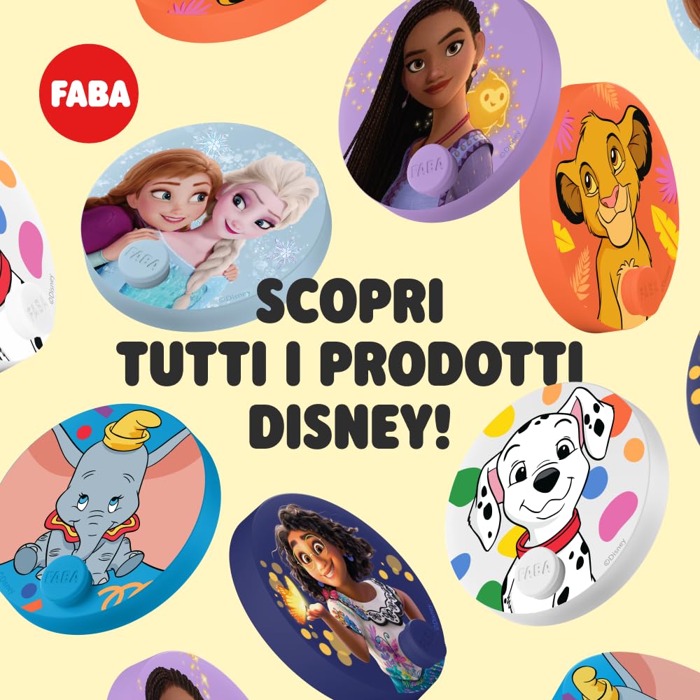 FABA Disney Vinyl Encanto, povești sonore, 5-10 ani (italiană)