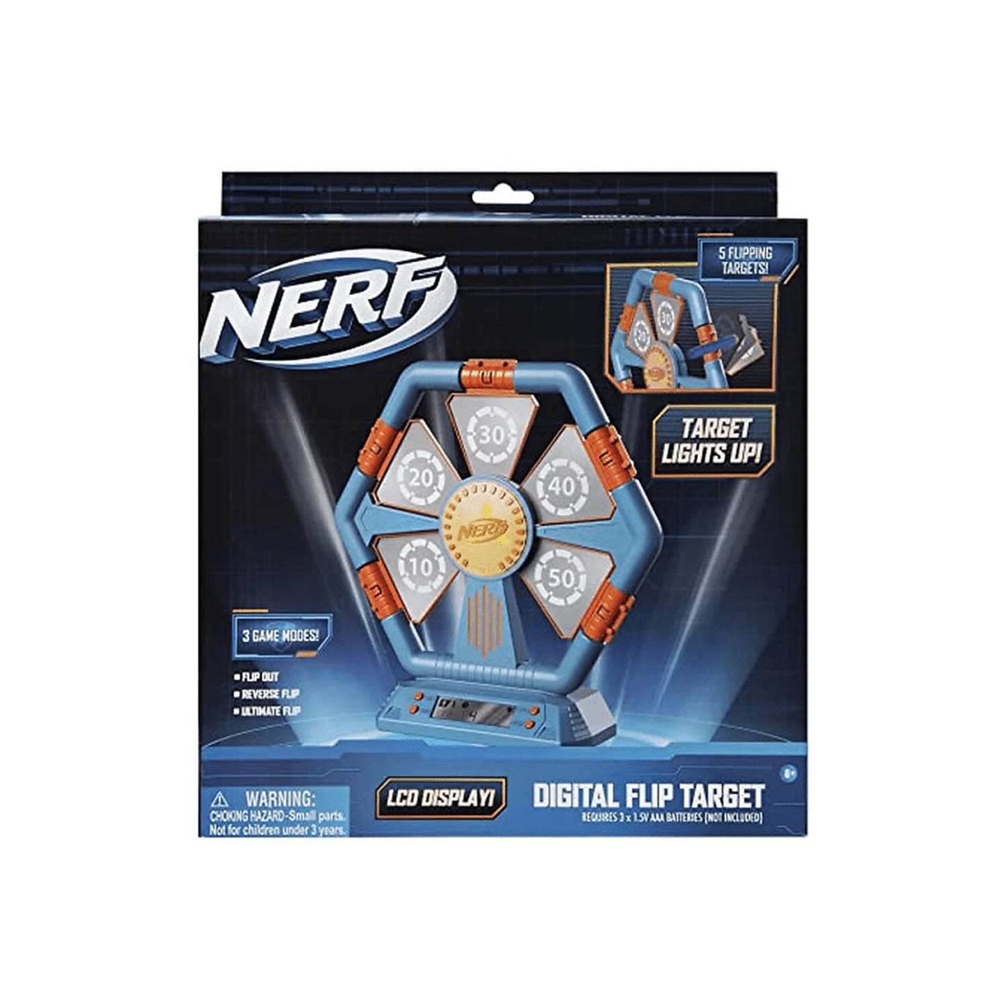 NERF NER0288 Tinta pliabila digitala cu lumini, 8+ ani