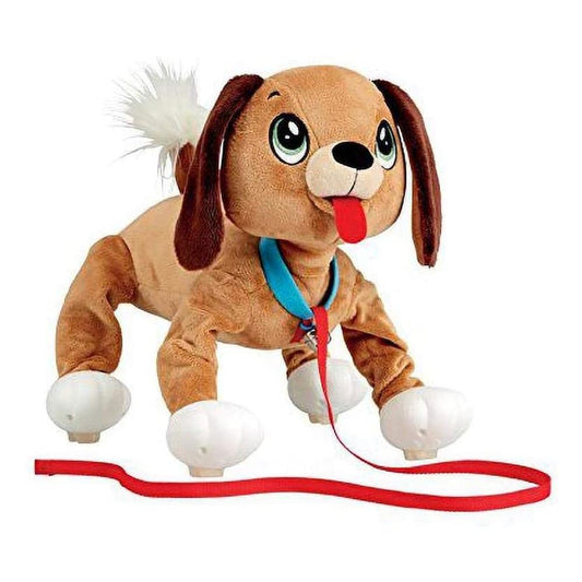 Jucarie interactiva, Giochi Preziosi, Peppy Pops, caine, maro, 2 ani+