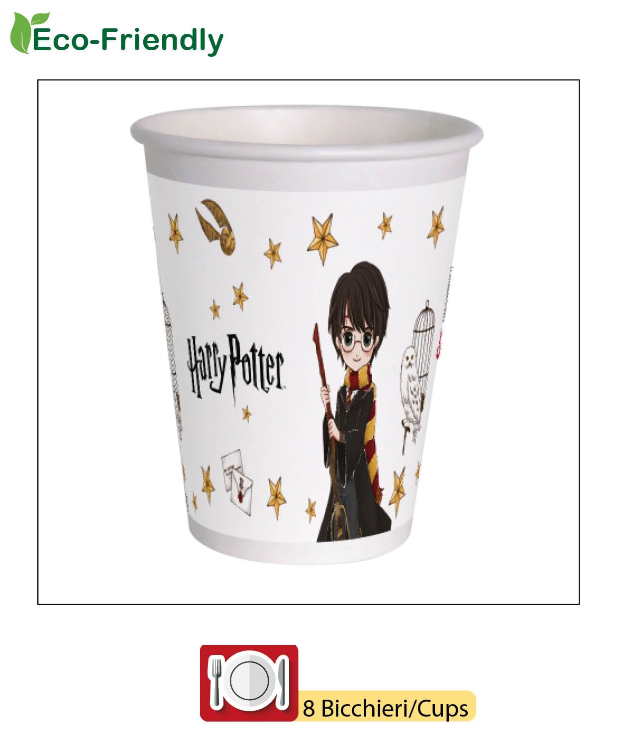 Ciao Set petrecere Harry Potter, 44 piese, 8 persoane
