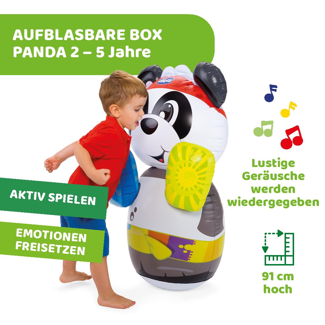 Chicco BOXCOACH PANDA 2-5 ani