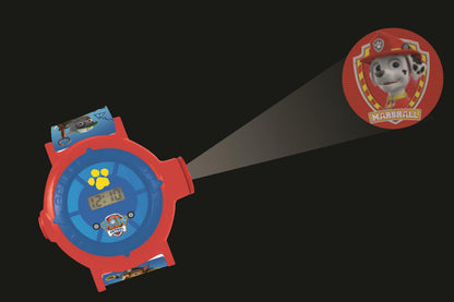 Lexibook PAW Patrol Ceas digital de mână cu proiecție reglabilă și 20 imagini pentru copii 3+ ani