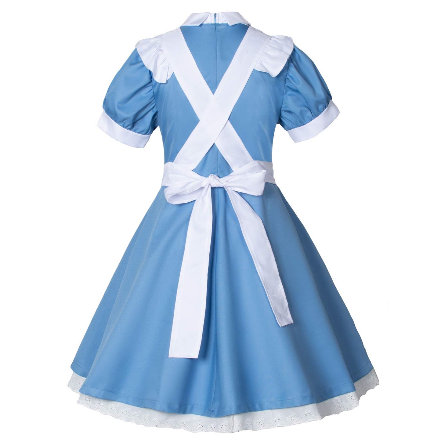Wannsee Costum menajeră Lolita anime, 6 piese, albastru