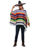 Smiffy's Poncho multicolor