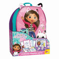 Lisciani Gabby's Dollhouse Rucsac Școlar pentru Desen și Colorat cu Markere și Creioane Colorate pentru Copii de la 4 Ani