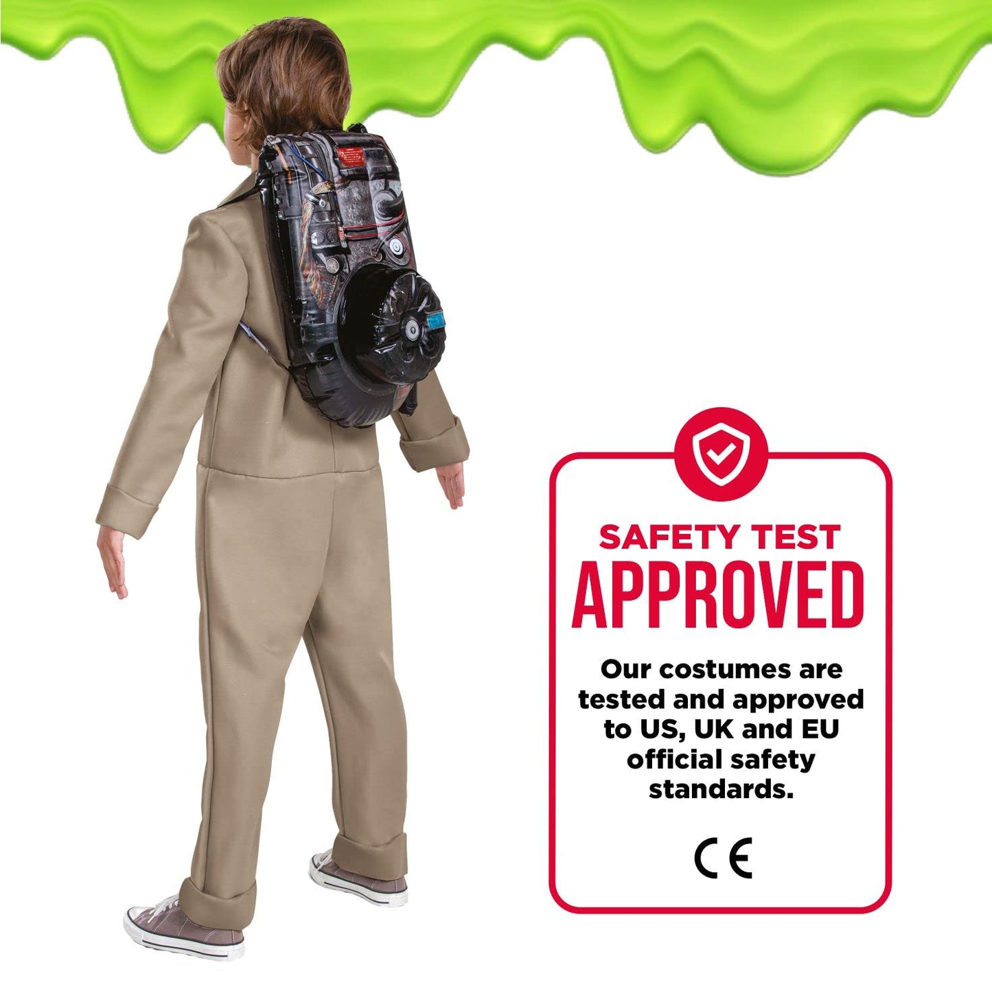 Disguise Rucsac Ghostbusters gonflabil cu bagheta