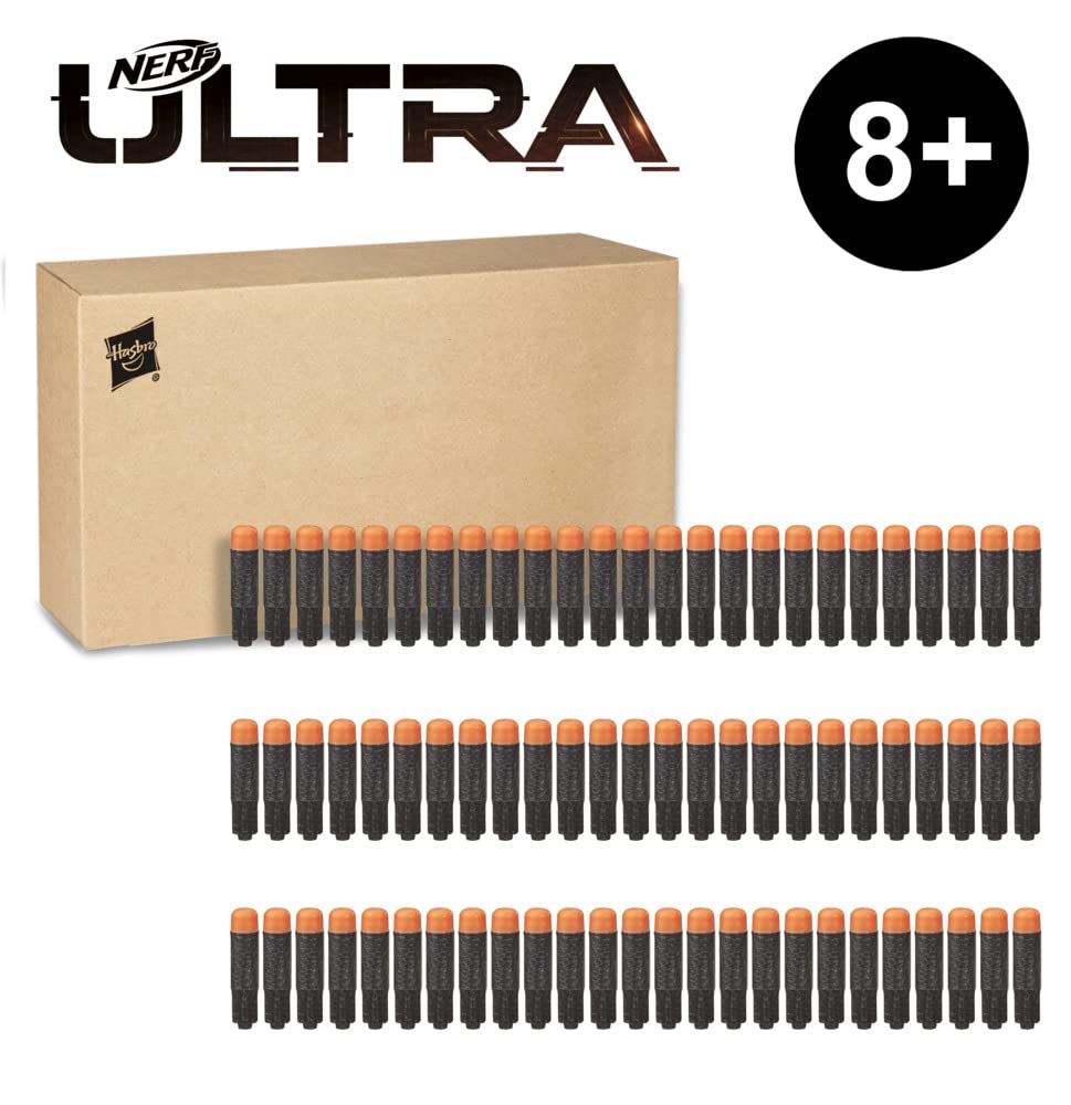 Pachet de reumplere Nerf Ultra 75 săgeți – distracție maximă cu săgeți Nerf – compatibil doar cu blasterele Nerf Ultra