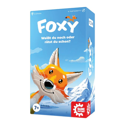 Game Factory 646083 Foxy Joc Memorie Animale, 7+ ani