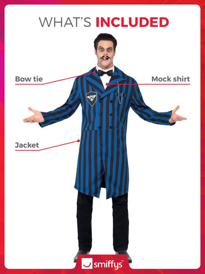 Smiffys Costum Duke of the Manor, albastru