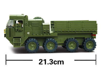 Sluban M38-B0302 Set de construcție tun antiaerian mobil 306 piese pentru copii de la 4 ani