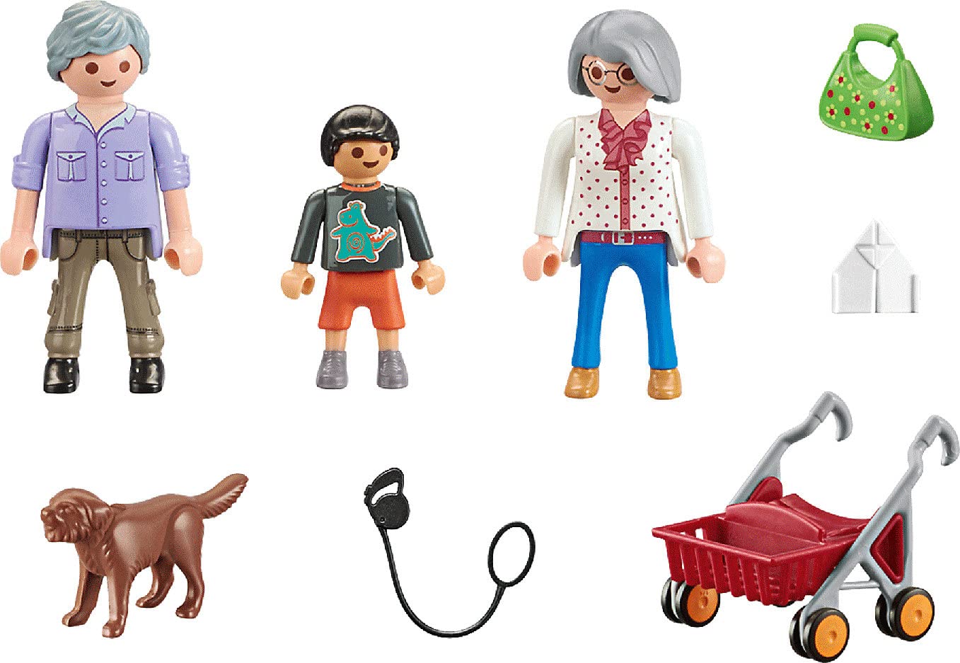 Playmobil 70990 City Life Bunici cu nepot