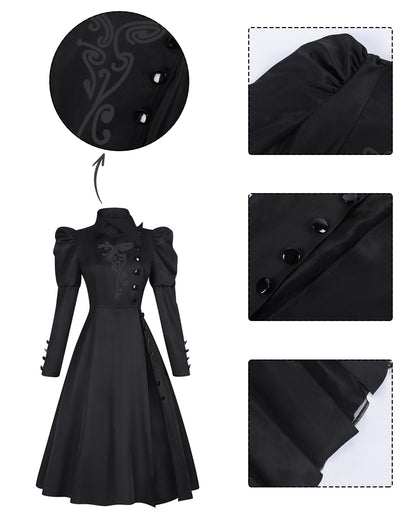 Costum de Halloween pentru femei Elphaba, Vrăjitoarea Wicked, CR ROLECOS, Outfit XXL