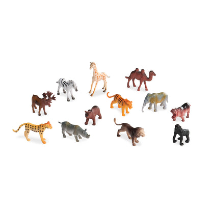 Terra by Battat Set 60 figurine animale sălbatice, 3+ ani