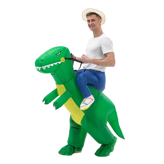 IRETG Costum dinozaur gonflabil pentru adulți