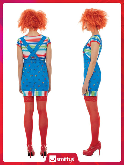 Smiffys Chucky Costum Halloween și Carnaval albastru